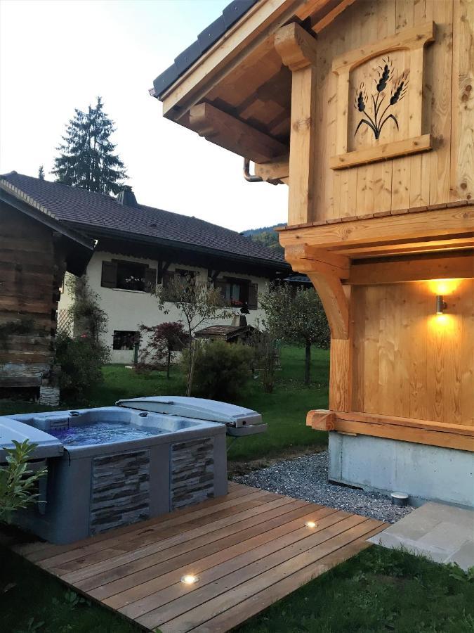Chalet Luxe Les Mélèzes Samoëns Exterior foto