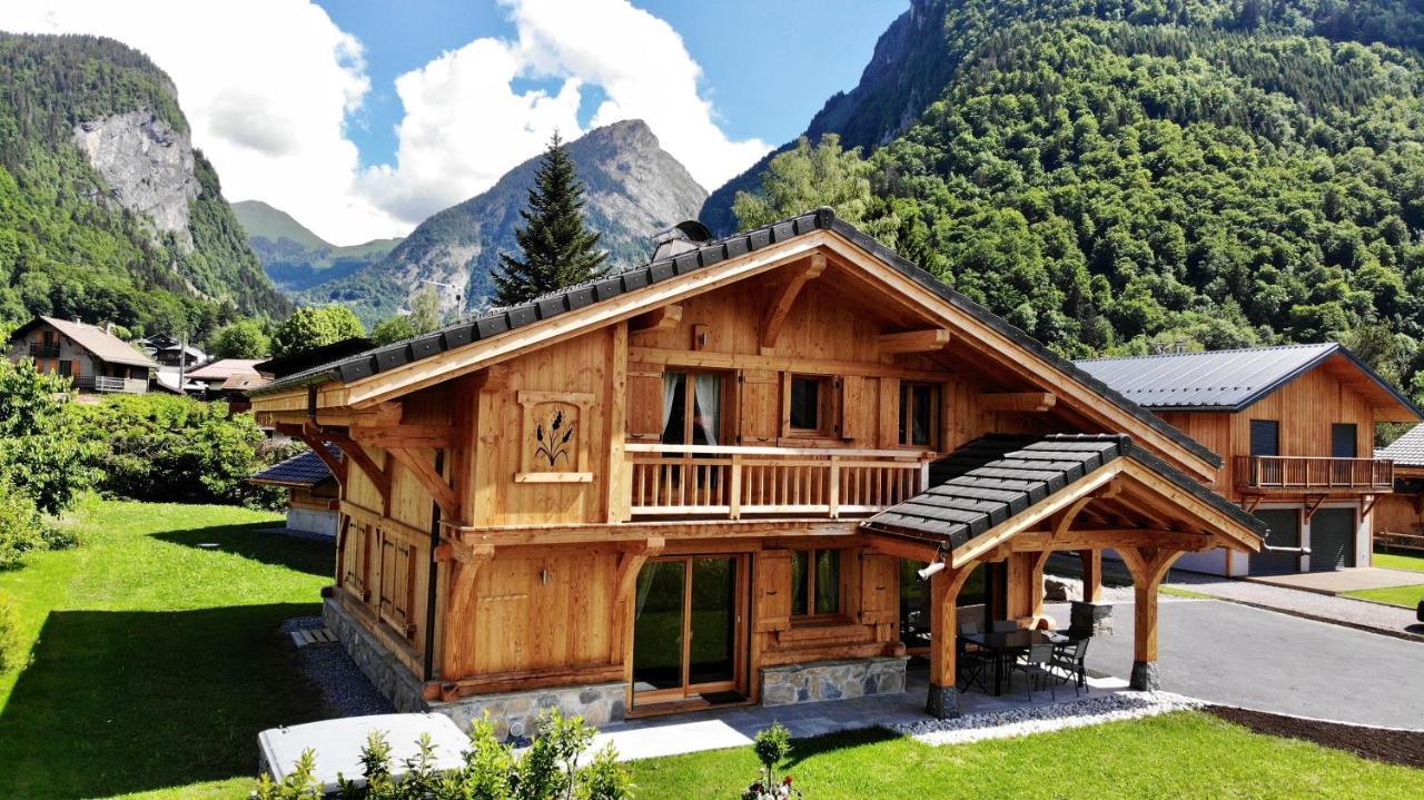 Chalet Luxe Les Mélèzes Samoëns Exterior foto