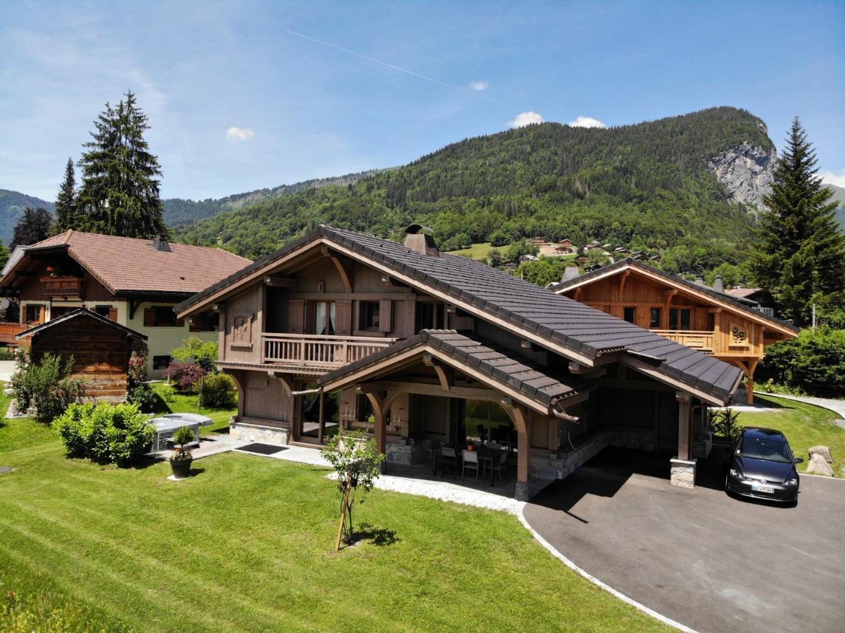 Chalet Luxe Les Mélèzes Samoëns Exterior foto