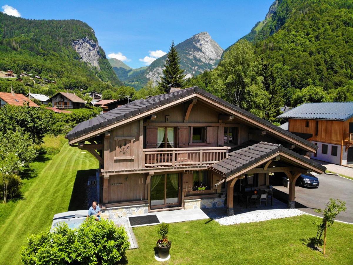 Chalet Luxe Les Mélèzes Samoëns Exterior foto