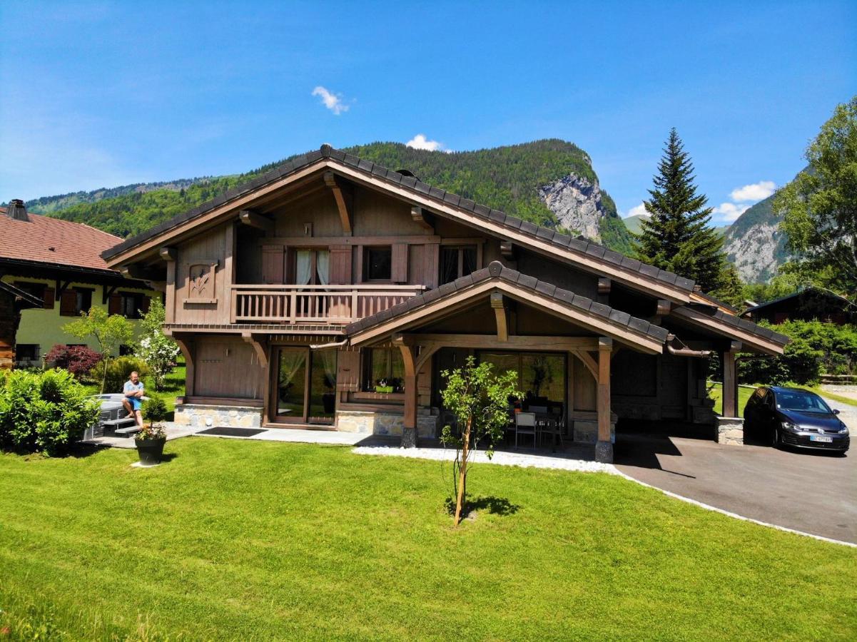 Chalet Luxe Les Mélèzes Samoëns Exterior foto
